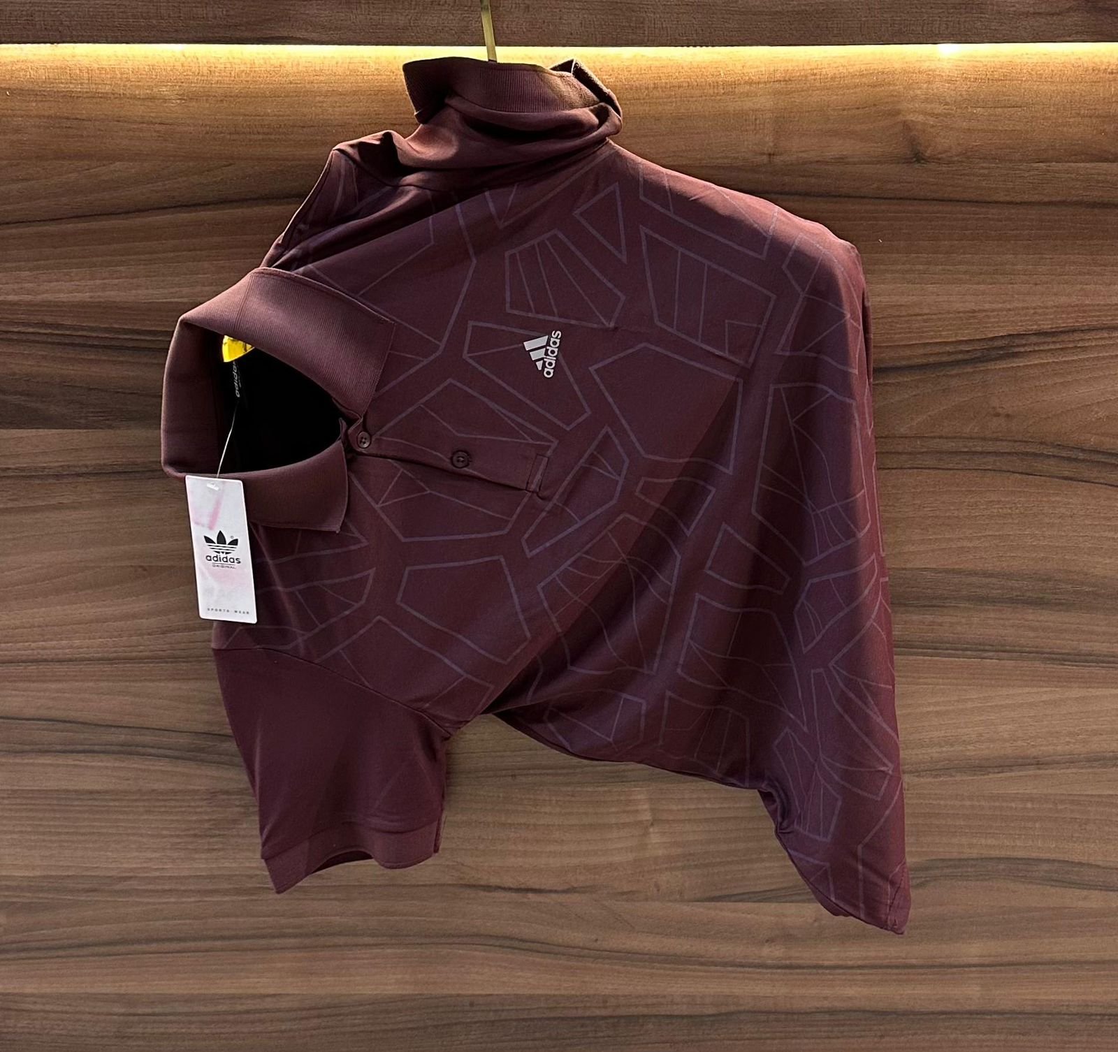 adidas Men’s Golf Polo – Dark Teal - Image 4