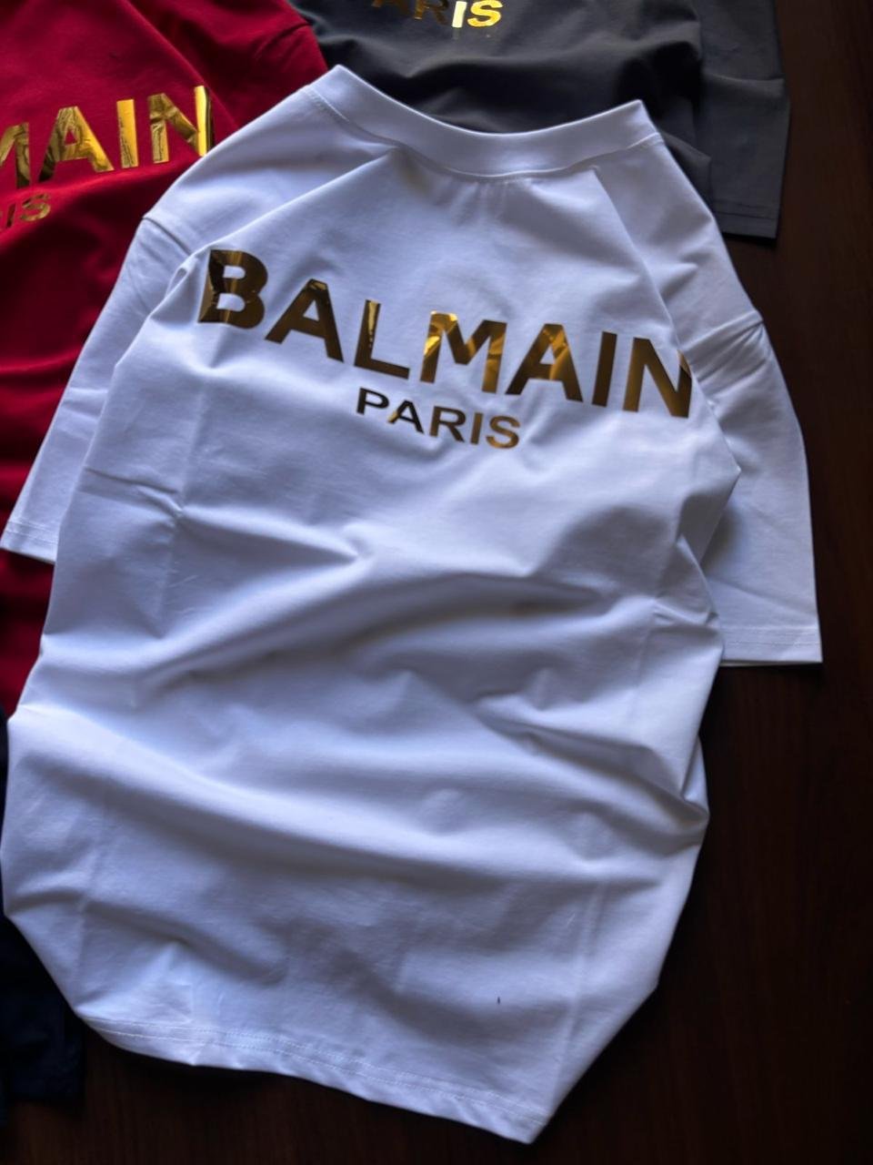 BALMAIN Paris Luxury T-Shirt – - Image 2