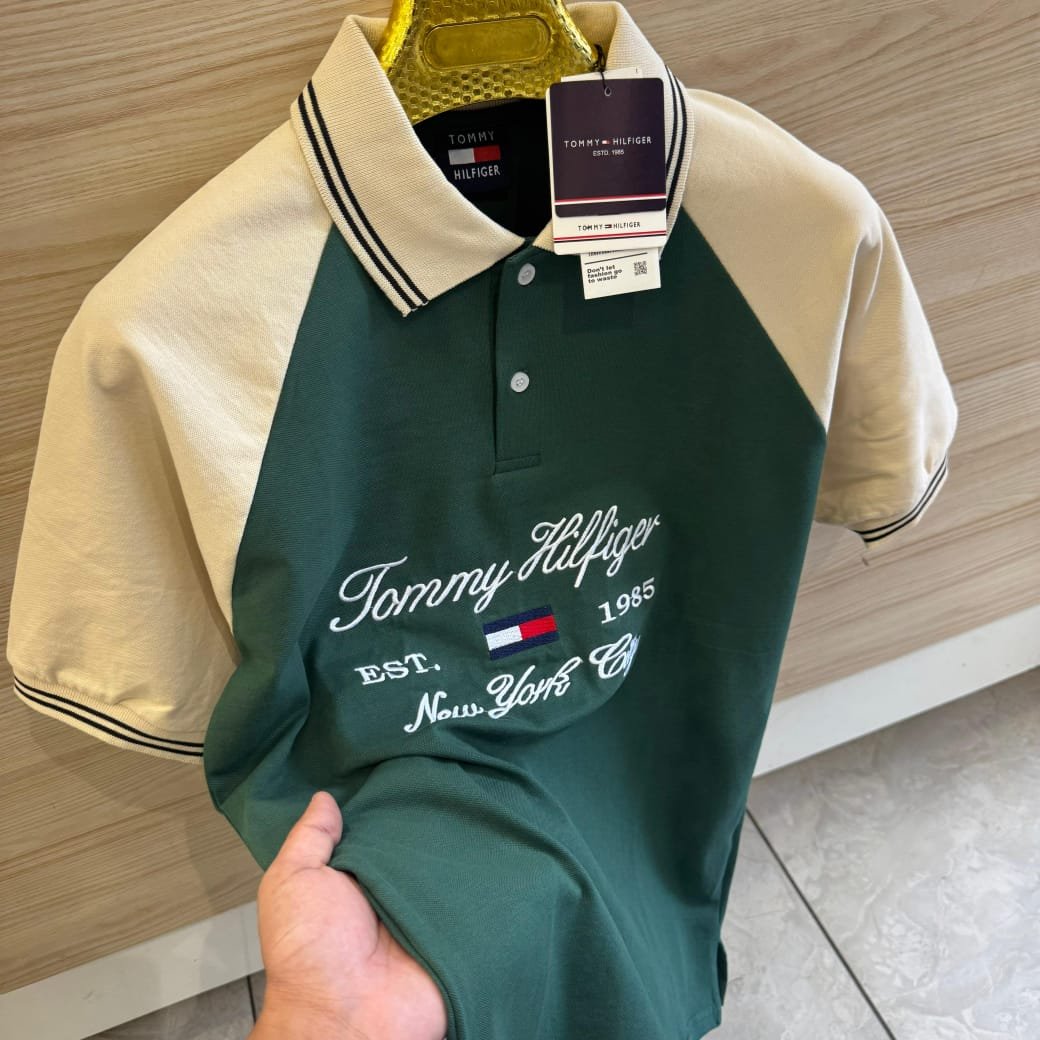 Tommy Hilfiger New York Varsity Polo T-Shirt - Image 3