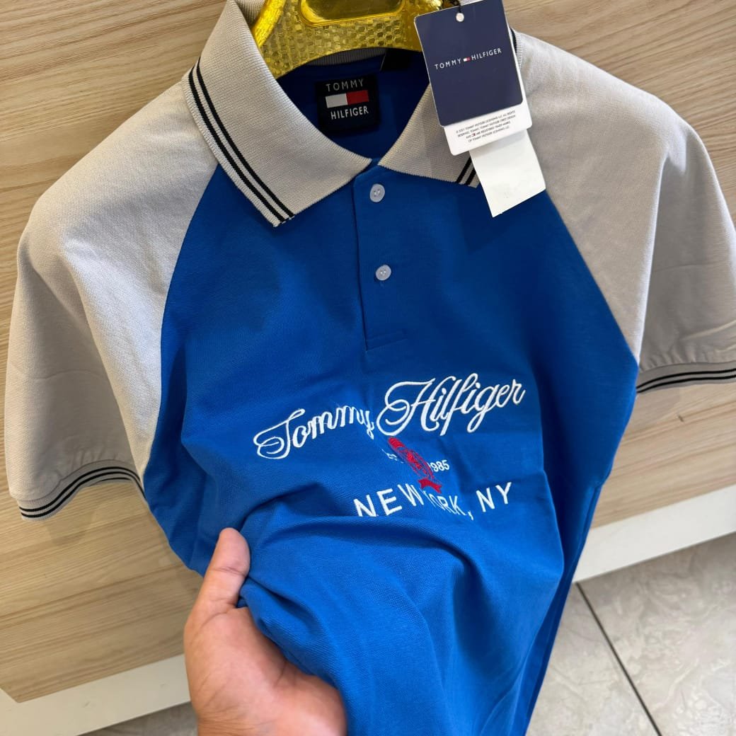 Tommy Hilfiger New York Varsity Polo T-Shirt - Image 8