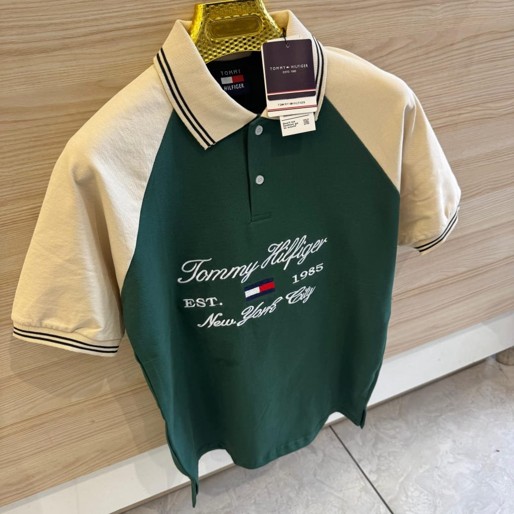 Tommy Hilfiger New York Varsity Polo T-Shirt - Image 2