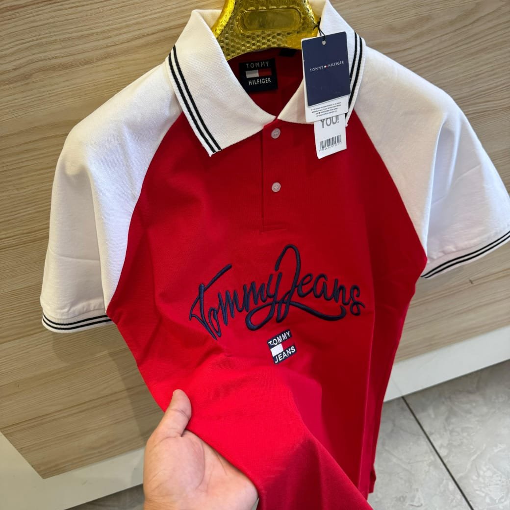 Tommy Hilfiger New York Varsity Polo T-Shirt - Image 5