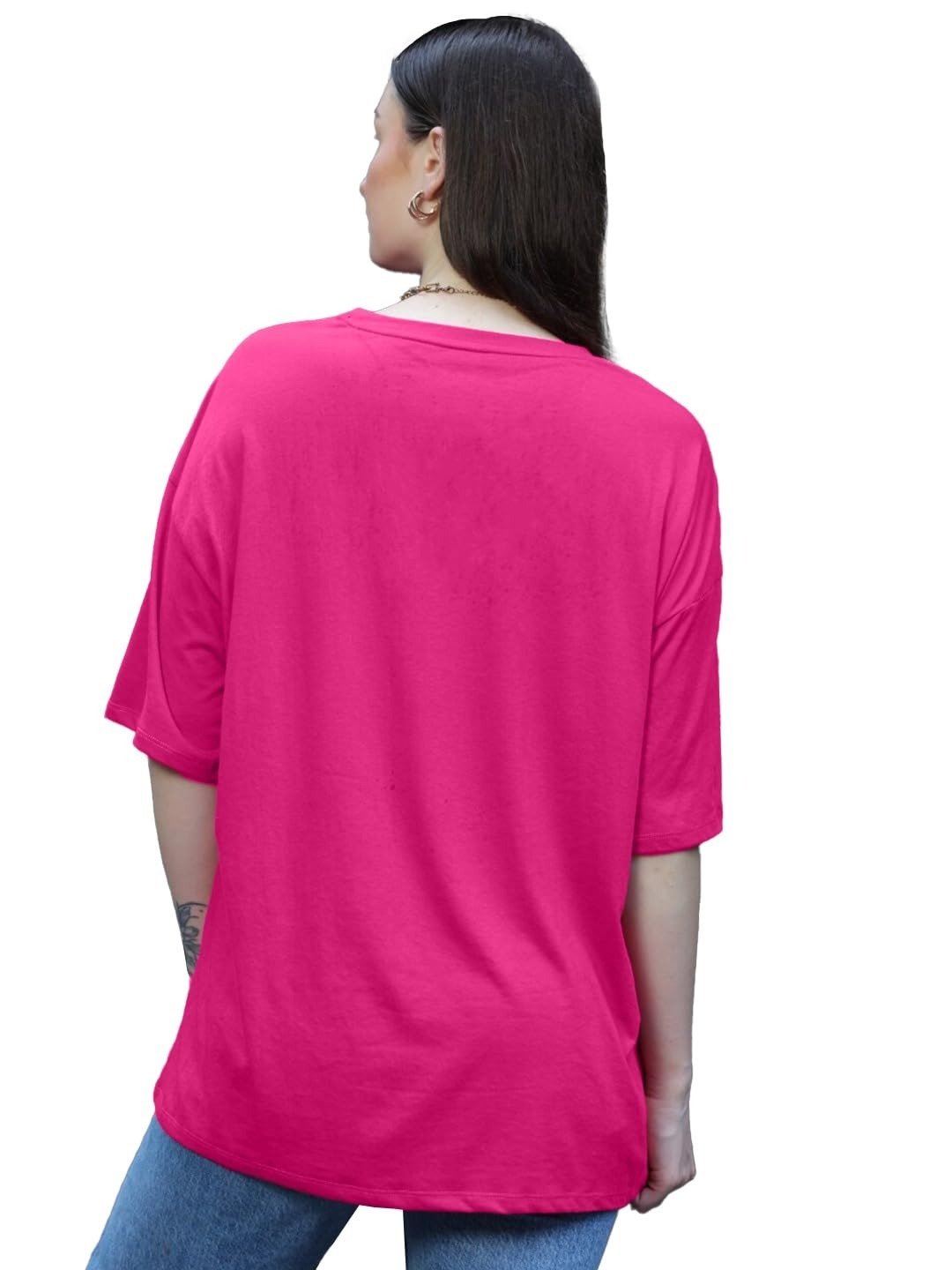Bold Paradise 2017 Oversized Pink T-Shirt – - Image 2